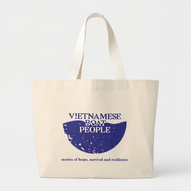 Tote Grande Bolsa de Compra de Canvas de VBP (Frente)