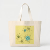 Bolsa de Estrelas Atômicas Icônicas Amarelas