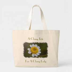 Tote Grande Bolsa de flor selvagem 8