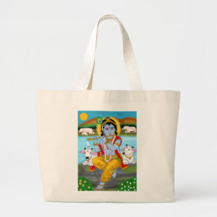 Tote Grande Bolsa de Lord Krishna