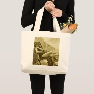 Tote Grande Bolsa de praia da Bela Banheira