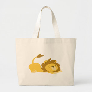 Tote Grande Bolsa de praia de Leão Estressante