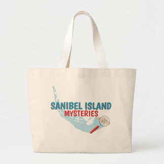 Tote Grande Bolsa de praia de Mistérios da Ilha Sanibel