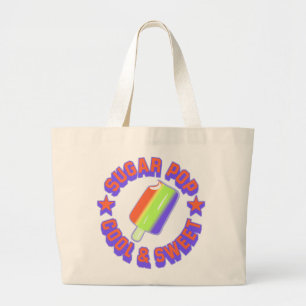 Tote Grande Bolsa de praia de Pop de açúcar