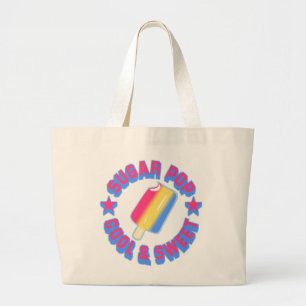 Tote Grande Bolsa de praia de Pop de açúcar