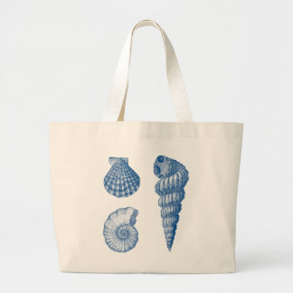 Tote Grande Bolsa de praia dos conchas