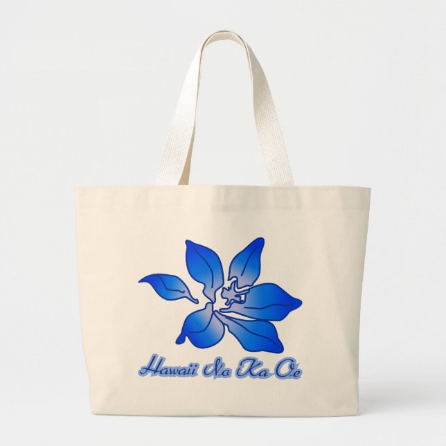 Tote Grande Bolsa de praia Orquídea (Frente)