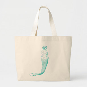 Tote Grande Bolsa de praia Sereia