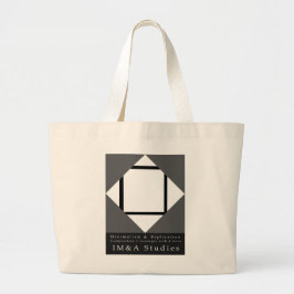 Tote Grande Bolsa de replicação minimalista de lozenges quadra