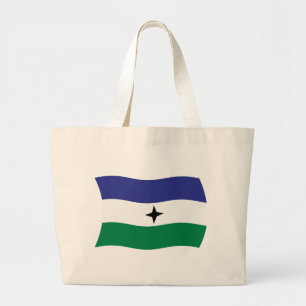 Tote Grande Bolsa de Transporte da Bandeira Nacionalista Bubi