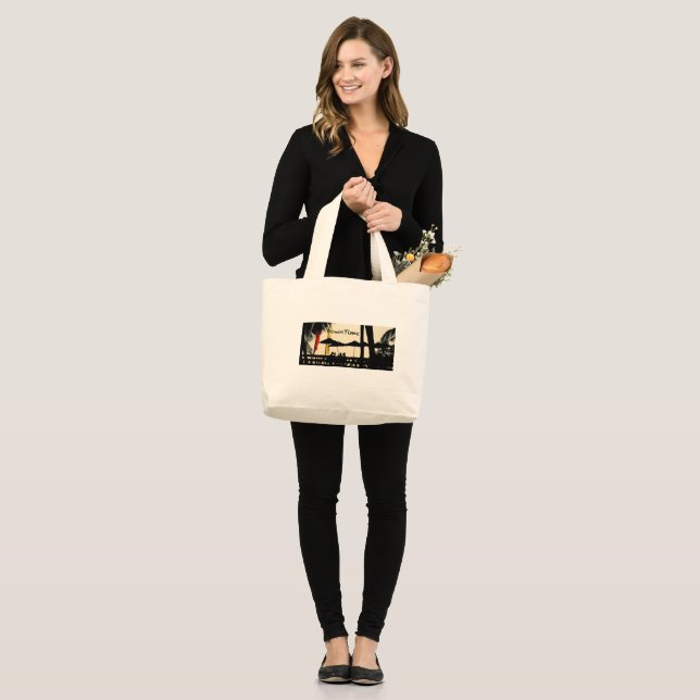 Tote Grande bolsa de verão (Frente (modelo))