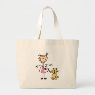 Tote Grande Bolsa de Veterinário de Figura de Palito