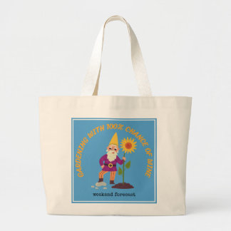 Tote Grande Bolsa do Jardim Gnomo