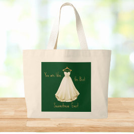 Tote Grande Bolsa do Vestido de Casamento