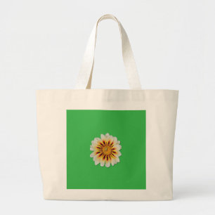 Tote Grande Bolsa Flor com joaninha