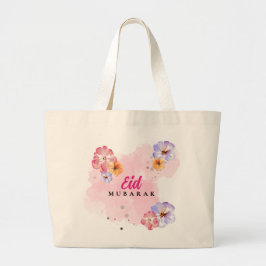 Tote Grande Bolsa Floral Watercolor Jumbo Tote. Monograma Eleg
