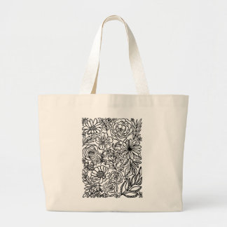 Tote Grande Bolsa ilustrado com brilho solar de bons tempos