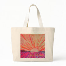 Bolsa Jumbo com Arte intitulada "Daybreak"