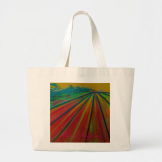 Tote Grande Bolsa Jumbo com Arte intitulada "Fazenda do Alasca