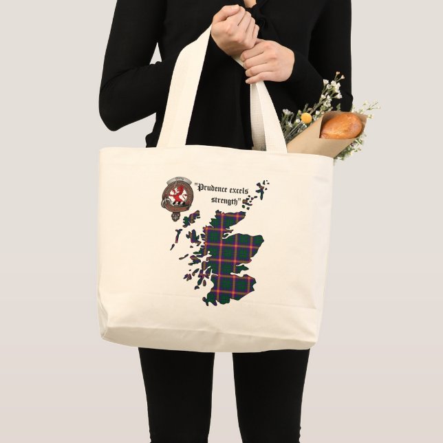 Tote Grande Bolsa Jumbo Crachá para jovens clãs (Frente (produto))