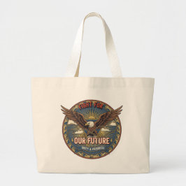 Tote Grande Bolsa Jumbo Luta pelo Nosso Futuro