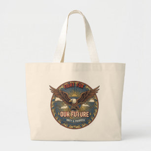 Tote Grande Bolsa Jumbo Luta pelo Nosso Futuro