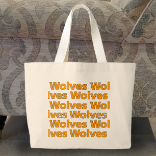 Tote Grande Bolsa Jumbo Wolves