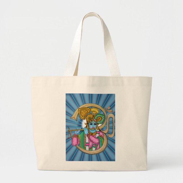 Tote Grande Bolsa Lord Krishna (Frente)