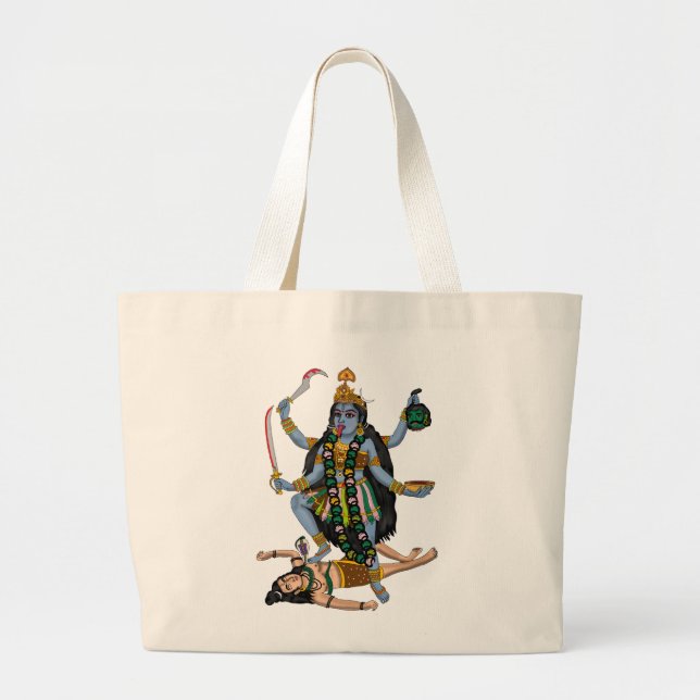 Tote Grande Bolsa Mãe Kali (Frente)