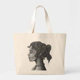 Tote Grande Bolsa Minimalista Celestial Muse
