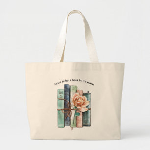 Tote Grande Bolsa para a barra de ferramentas de livros