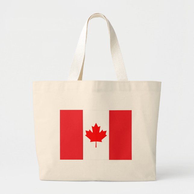 Tote Grande Bolsa Sinalizador do Canadá (Frente)