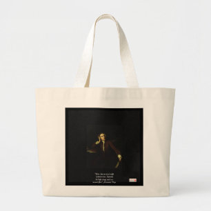Tote Grande Bolsa Sustentável Alexander Pope "Love Free As Air