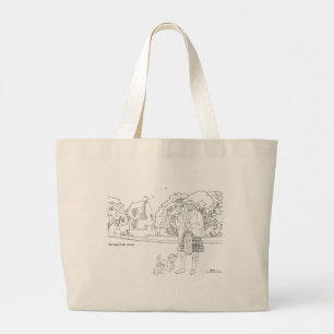 Tote Grande Burleigh Castle Highlander Westie Cachorros Bolsa