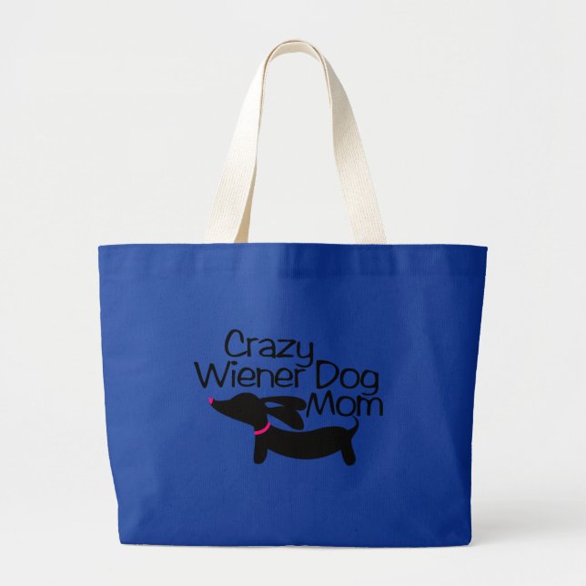 Tote Grande Cachorro Louco Mama Bolsa (Frente)