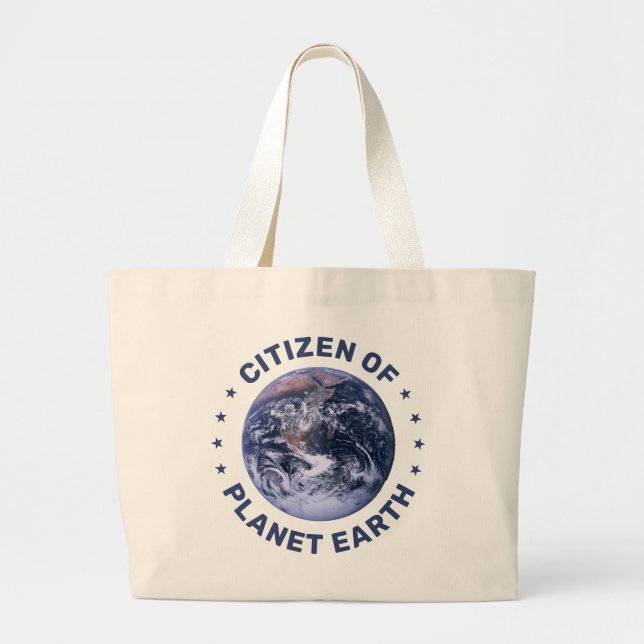 Tote Grande Cidadão do planeta Terra Bolsa (Frente)