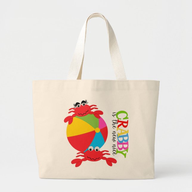 Tote Grande Crabby Jumbo Bolsa (Frente)