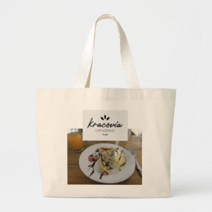 Tote Grande Crepe Delight Bolsa - Indulge na felicidade
