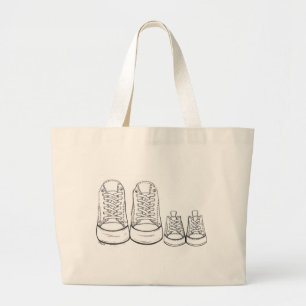 Tote Grande Crianças-pais Bolsa da família de Pais-mãe