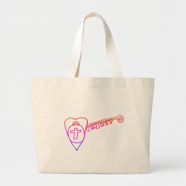 Tote Grande Cristo é o Bolsa Jumbo (Frente)