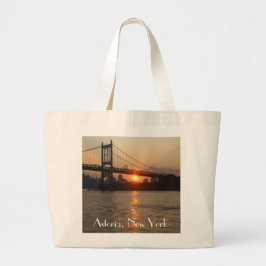 Tote Grande De "ponte RFK no por do sol" Astoria, o bolsa do