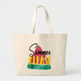 TOTE GRANDE DO VERÃO O BOLSA DA MELANCIA POR FAVOR
