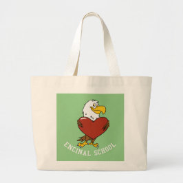 Tote Grande Eddie the Eagle Heart Bolsa