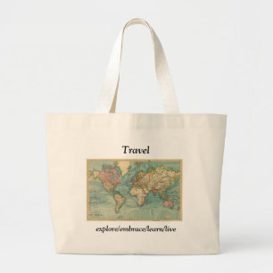 Tote Grande Em todo o mundo o bolsa
