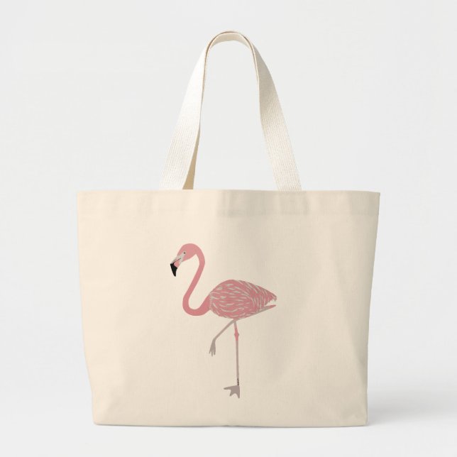 Tote Grande Flamingo Jumbo Bolsa (Frente)