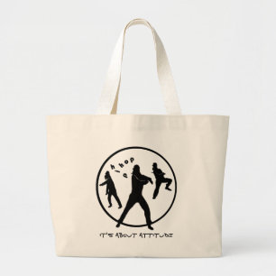 Tote Grande Garotas de hip-hop Jumbo Bolsa