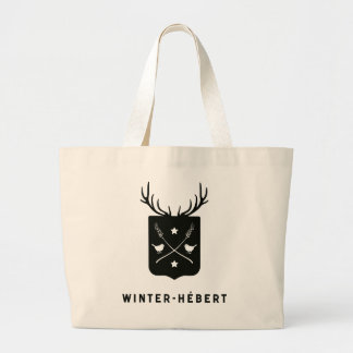 Tote Grande Inverno-Hébert - o bolsa da crista