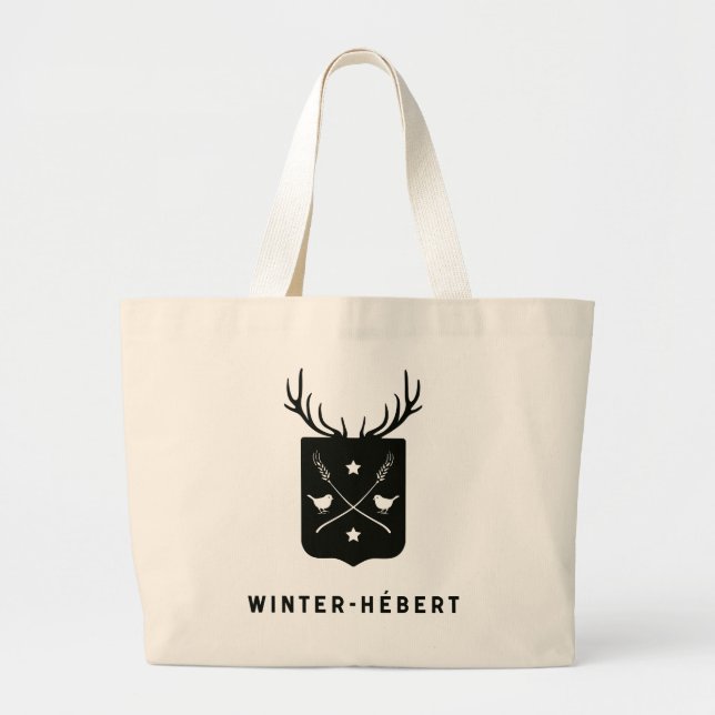 Tote Grande Inverno-Hébert - o bolsa da crista (Frente)