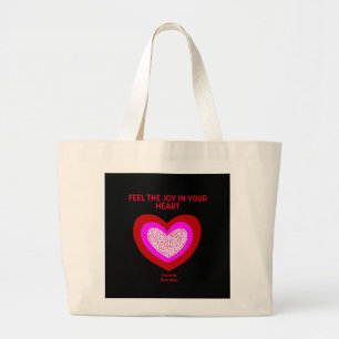 Tote Grande Joyful Heart Bolsa