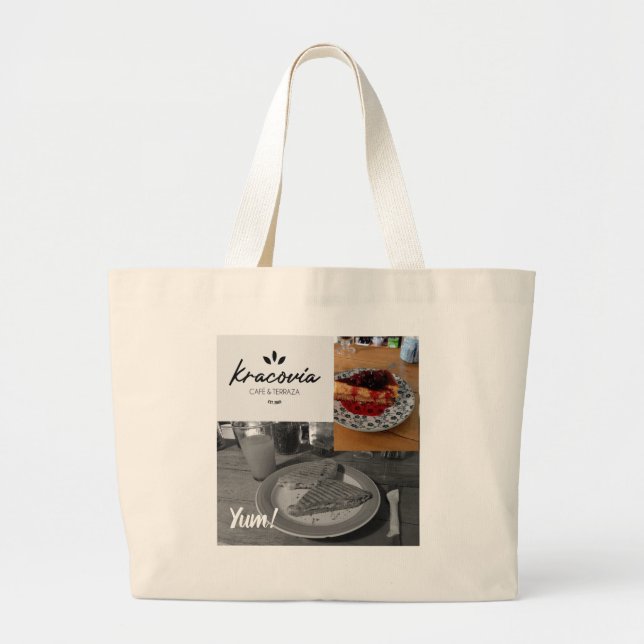 Tote Grande Kracovia Cafe Bolsa - Celebrar Flavor (Frente)